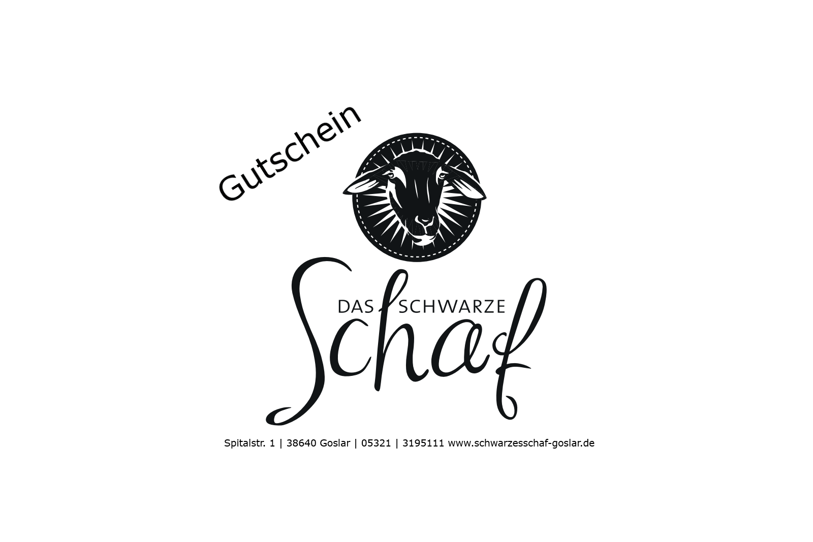 motiv logo schwarzes schaf